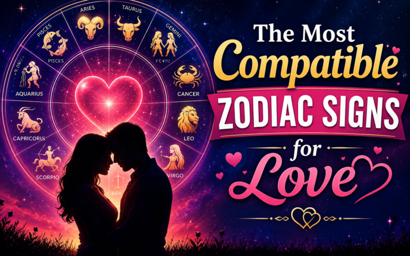 The Most Compatible Zodiac Signs for Love